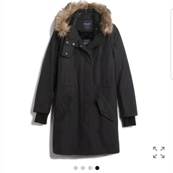 Madewell Jackets & Blazers - Madewell Field Parka, Black, XS